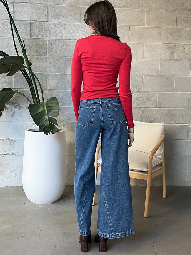 DEX Crewneck Long Sleeve Top