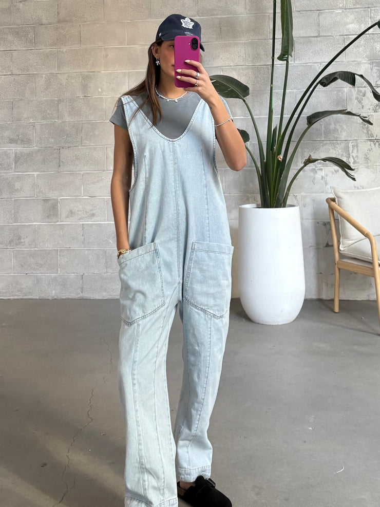 FREE PEOPLE High Roller Jumpsuit