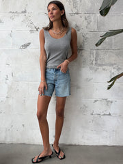 C'EST MOI Bamboo Short Tank