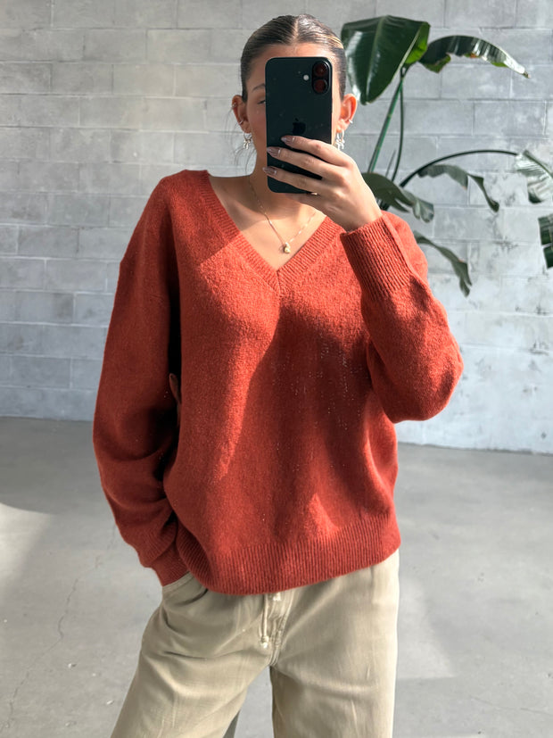 DEX V-Neck Knit Sweater