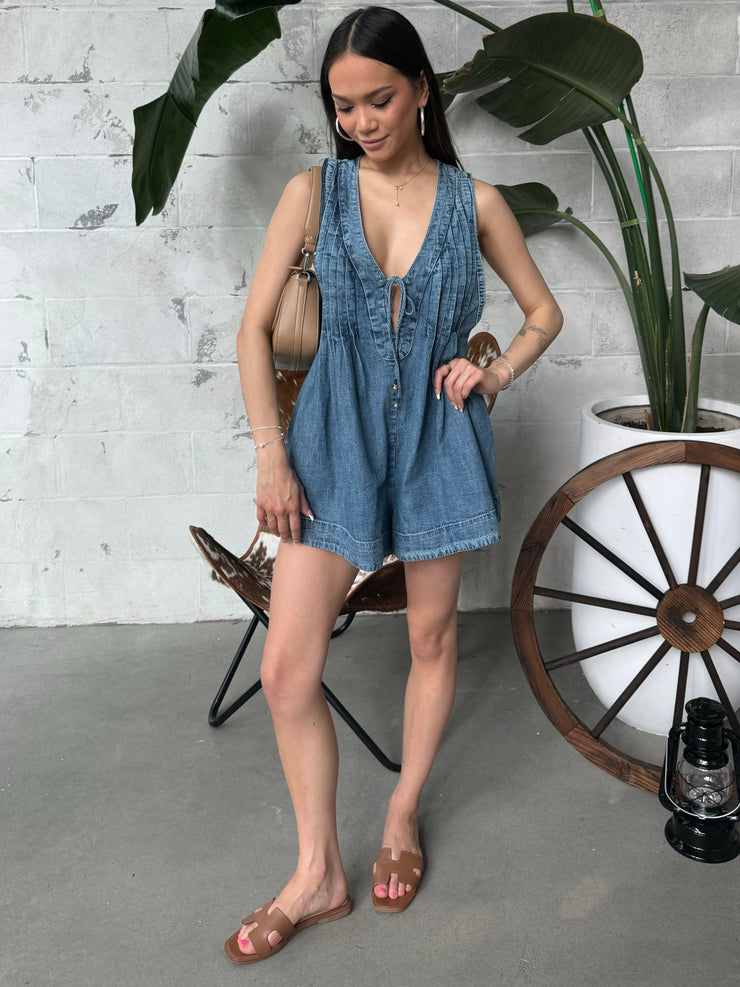 FREE PEOPLE Webster Romper