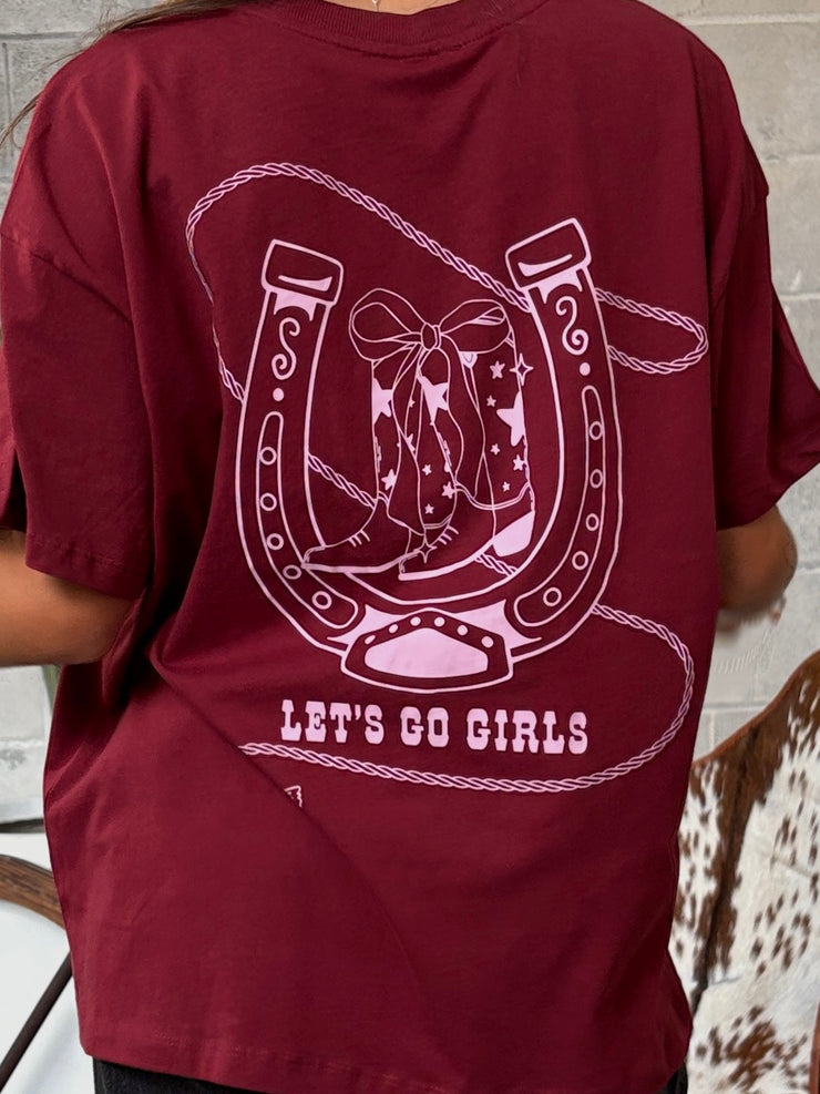 ONLY 'Let's Go Girls' Graphic Tee