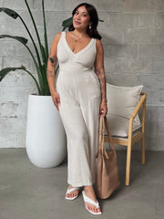 GENTLE FAWN Gianna V-Neck Jumpsuit