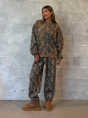 27 Camo Fleece Sweatshirt