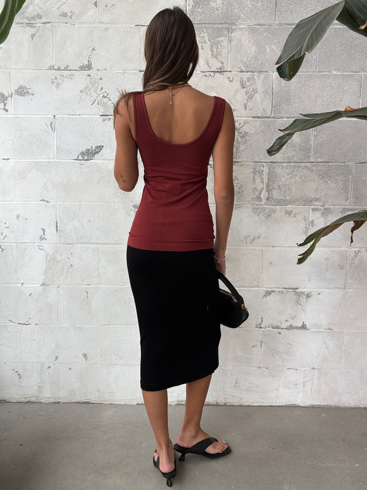 C'EST MOI Bamboo Short Tank