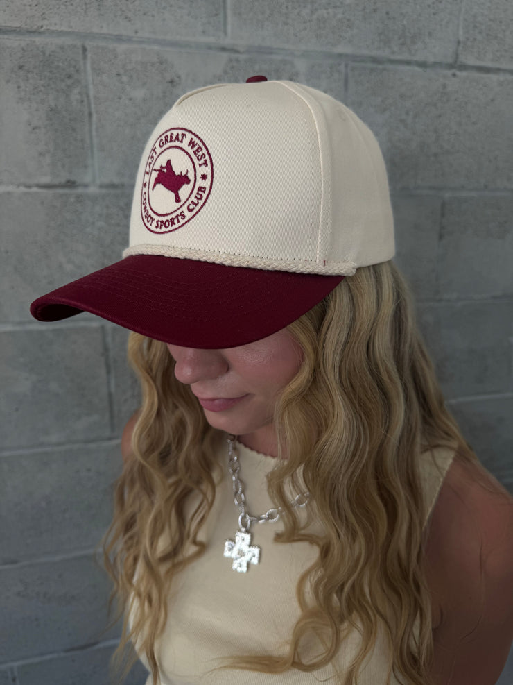 LAST GREAT WEST Cowboy Sports Club Trucker Hat