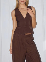 RUNAWAY THE LABEL Arla Sleeveless Vest