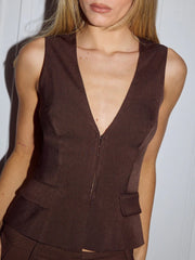 RUNAWAY THE LABEL Arla Sleeveless Vest