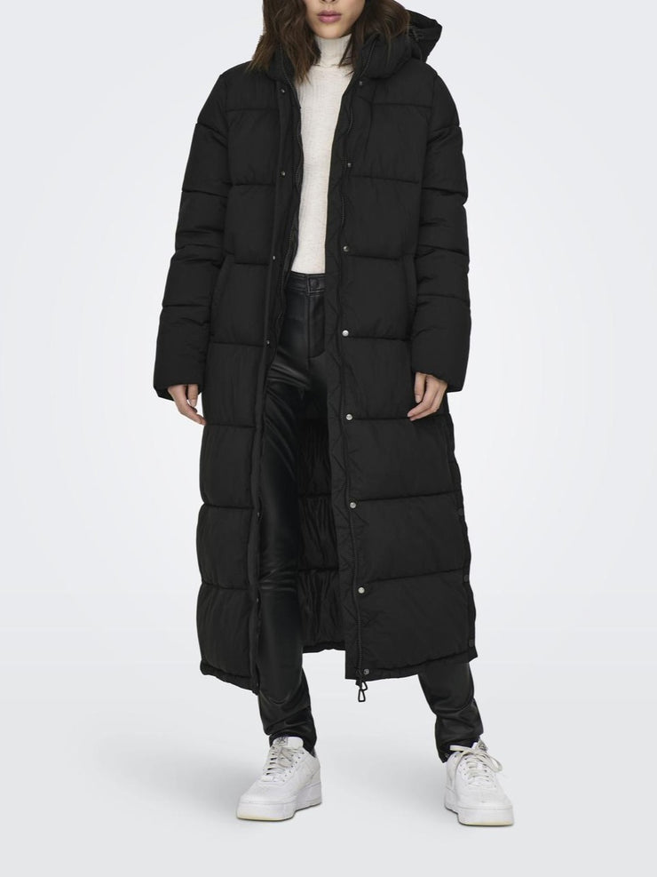 ONLY Piper Long Hooded Puffer Jacket