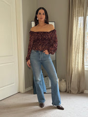 DEX Square Neck Blouse