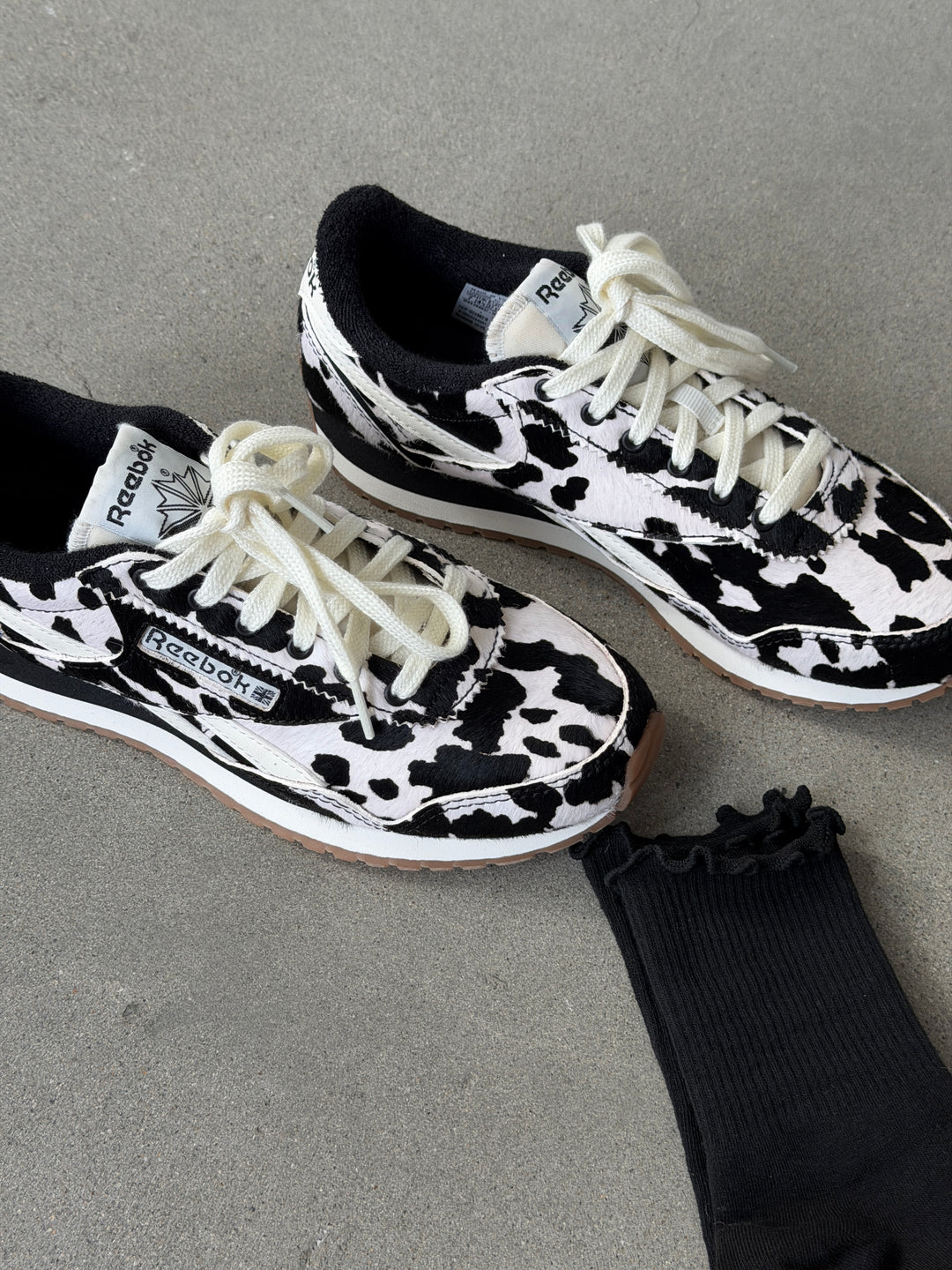 REEBOK Classic AZ Cow Print Sneakers – 27 Boutique