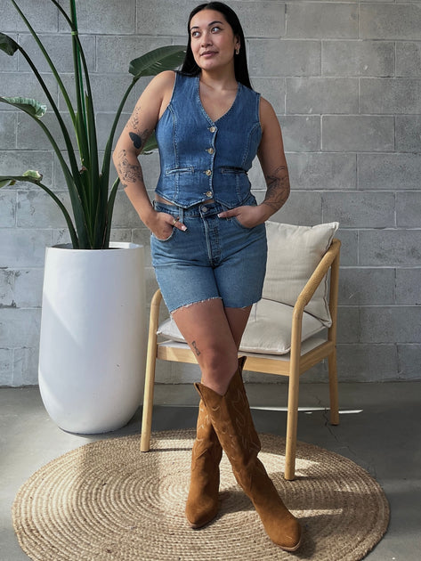 LEVI'S Jaylah Denim Vest – 27 Boutique