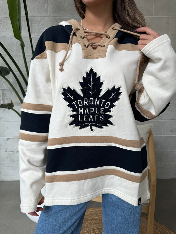 '47 BRAND NHL Toronto Maple Leafs Tri-Nilley 47 Unisex Lacer Hoodie