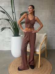 FREE PEOPLE Fresh In Love Lounge Set