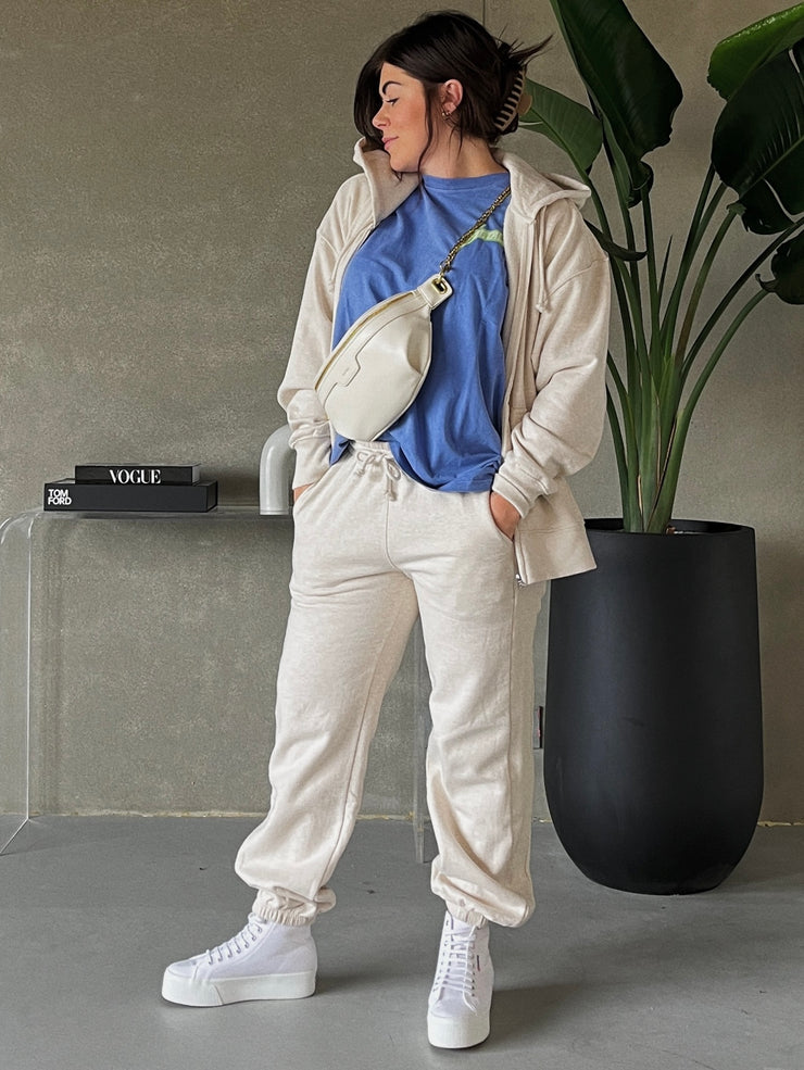 RD Style Cozy Fleece Boyfriend Jogger Sweatpant