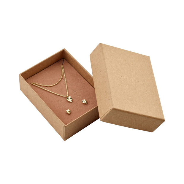 PILGRIM Tully 2-in-1 Necklace and Stud Earrings Gift Set