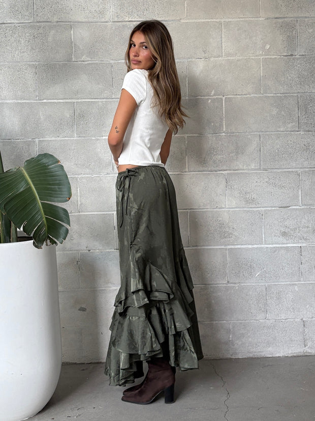 FREE PEOPLE Autumn Promenade Maxi Skirt