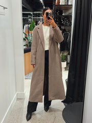 ONLY Tatiana Belted Long Trench Coat
