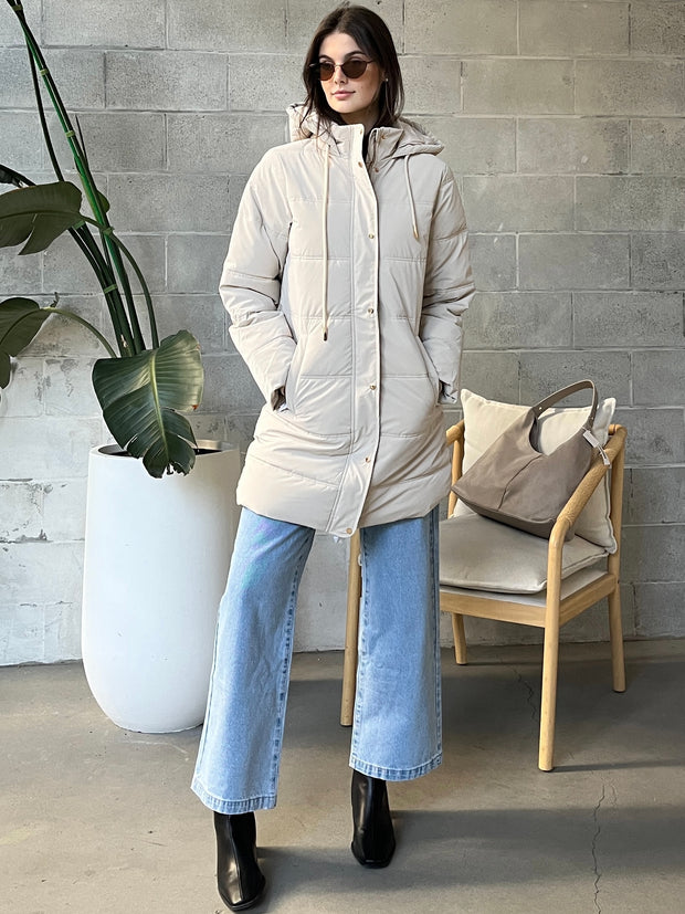 DEX Hooded Puffer Coat