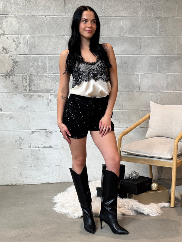 DEX Sequin Shorts