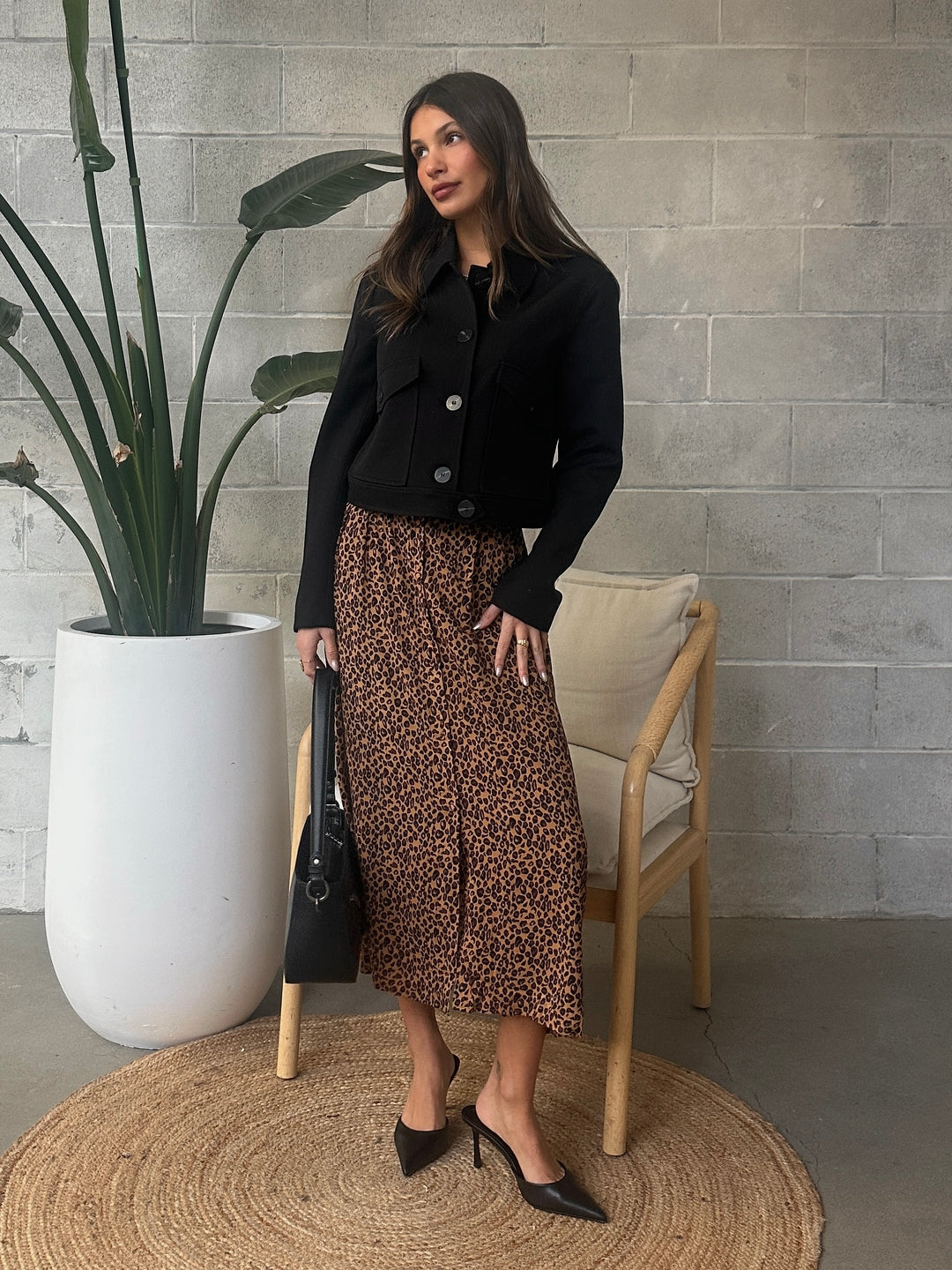 【COLOR iN ID】Strap buckle midi skirt MIDI SKIRT WITH BUCKLES - Dark indigo | ZARA United States