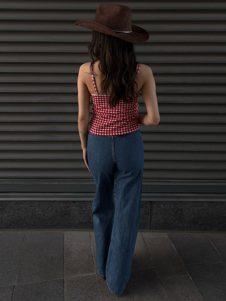 LEVI'S Ribcage Wide Leg Braided Jean