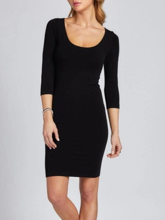 C'EST MOI Bamboo 3/4 Sleeve Dress