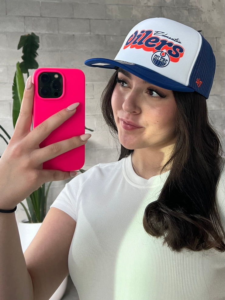 '47 BRAND Edmonton Oilers Vibes 47 Truck FM Cap