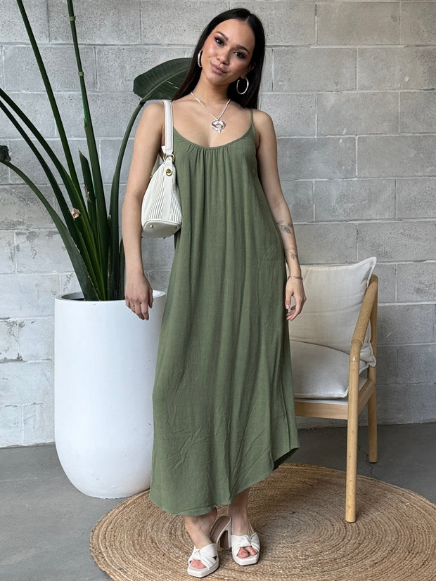GENTLE FAWN Brooke Linen Dress