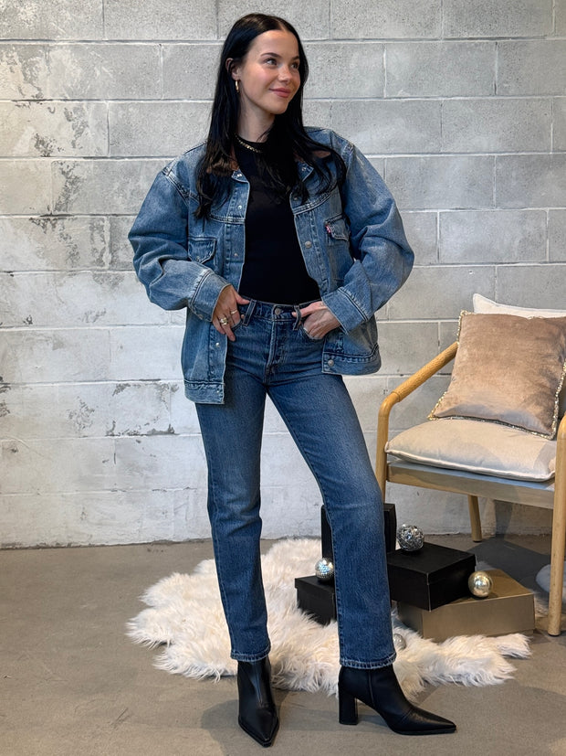 LEVI'S Wedgie Straight Ankle Jean - Unstoppable Wear