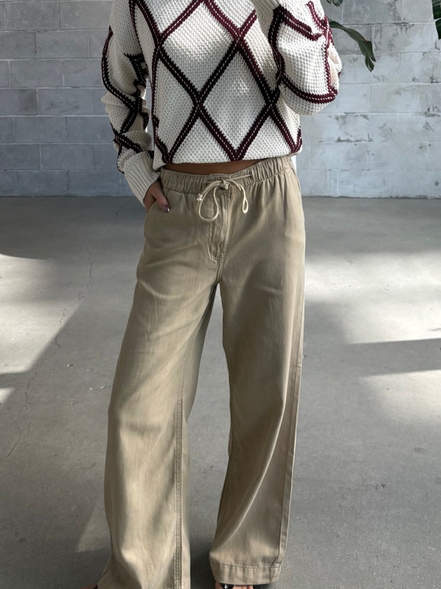 ROOM 34 Wide Leg Flowy Pant