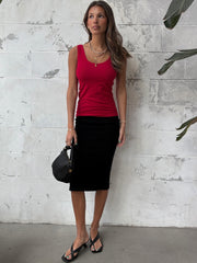 C'EST MOI Bamboo Short Tank