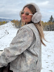 PIECES Faux Fur Earmuffs