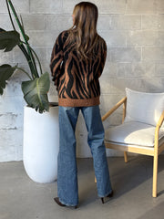 ROOM 34 Patterned Knit Cardigan