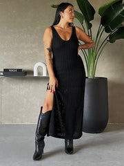 BLACK TAPE Cadence Crochet Sweater Dress