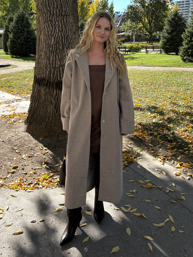 NOISY MAY Caddy Long Peacoat