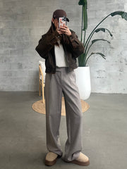 ONLY Linda High Waisted Trouser Pant