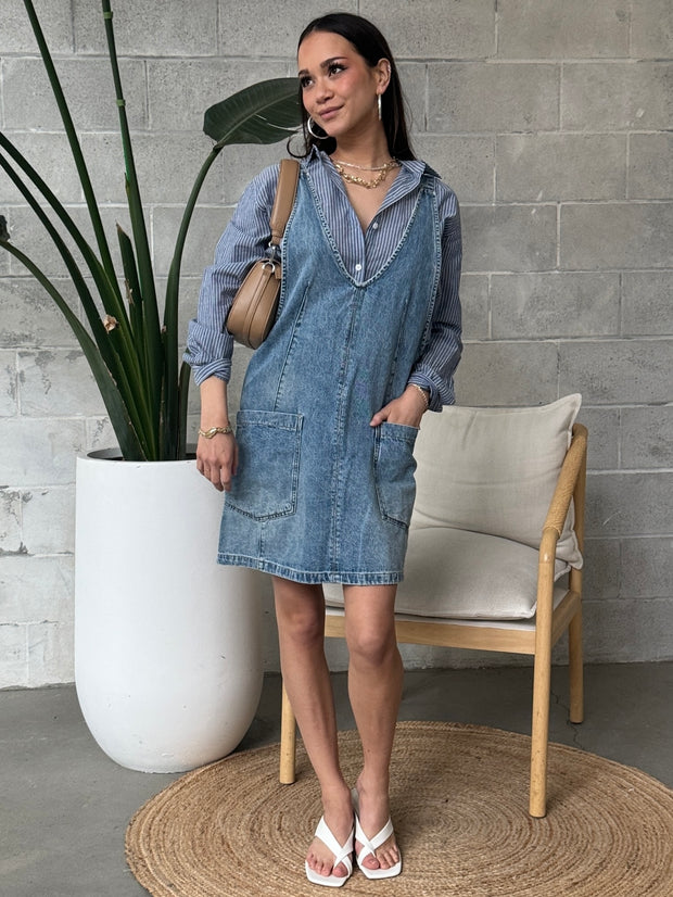 FREE PEOPLE High Roller Skirtall