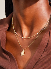 PILGRIM Energetic 2-In-1 Coin Necklace