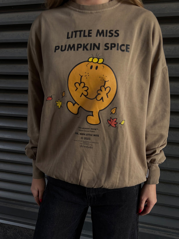THE LAUNDRY ROOM 'Little Miss Pumpkin Spice' Sweatshirt