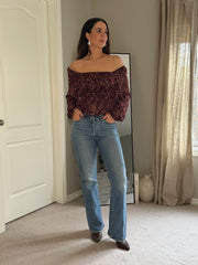 DEX Square Neck Blouse