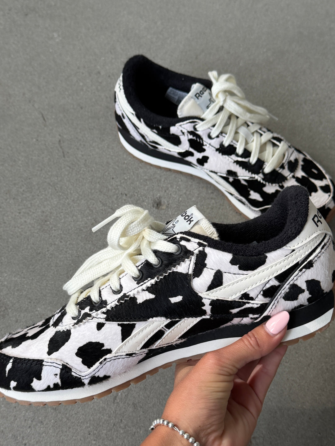 REEBOK Classic AZ Cow Print Sneakers – 27 Boutique