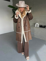 RD STYLE Nila Double Breasted Long Coat