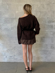 KUWALLA Brea V-Neck Sweater