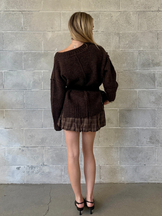 KUWALLA Brea V-Neck Sweater