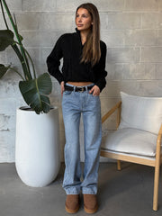 KUWALLA Blair Mid Rise Jeans