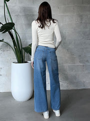 NOISY MAY Maisy Tie Belt Jeans