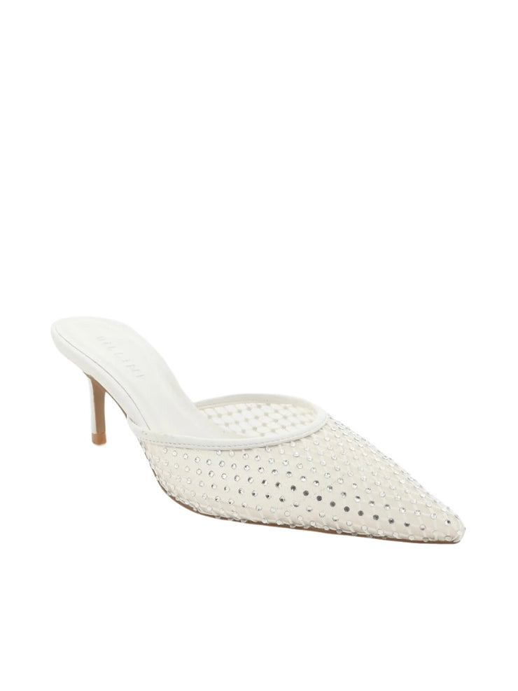 BILLINI Dez Diamante Mesh Kitten Heel