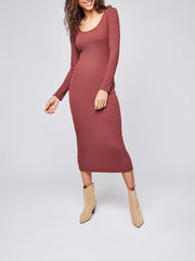 GENTLE FAWN Brea Knit Midi Dress