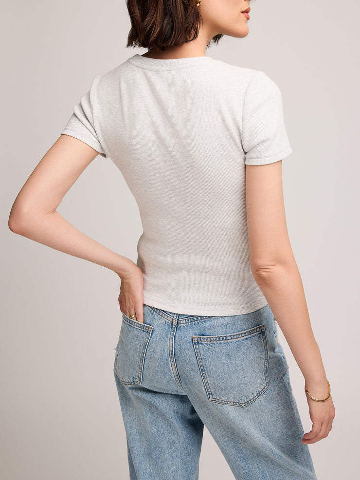GENTLE FAWN Tate Ribbed Tee